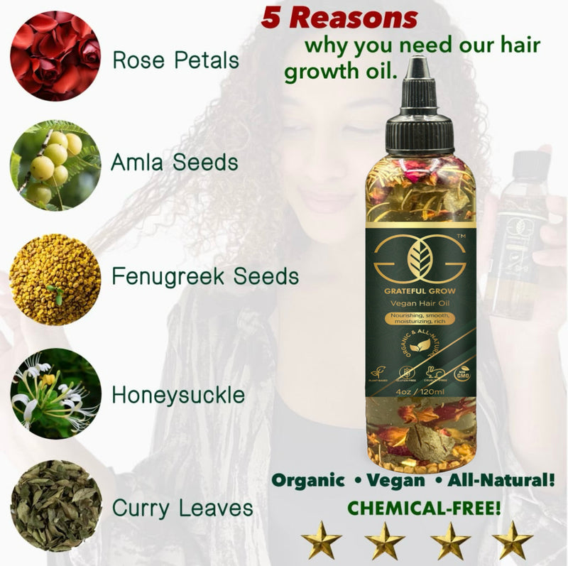 Grateful Grow hair oil “4oz